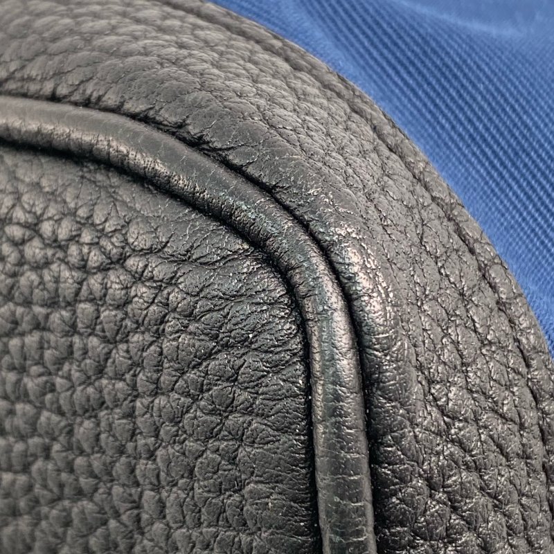 △ Hermes 愛馬仕 Garden party 30 Navy, Black Canvas Negonda Calfskin Tote Bag Stamp X Garden party 30 深藍色, 黑色帆布小牛皮托特袋X刻 -257022042-8