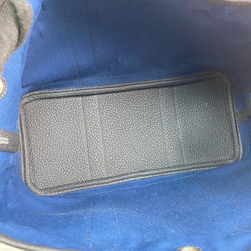 △ Hermes 愛馬仕 Garden party 30 Navy, Black Canvas Negonda Calfskin Tote Bag Stamp X Garden party 30 深藍色, 黑色帆布小牛皮托特袋X刻 -257022042-12