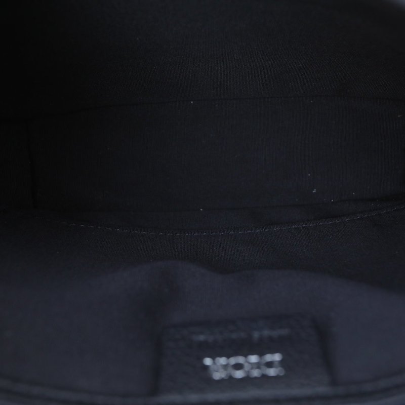 DIOR 老花牛皮帆布黑扣2022SADDLE馬鞍信使郵差包/肩背包-2