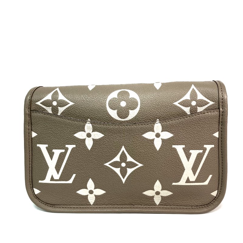 △ Louis Vuitton 路易威登 Beige Calfskin Monogram Diane 2Way Bag M46583 淺褐色小牛皮經典花紋兩用袋 - 257020574-2