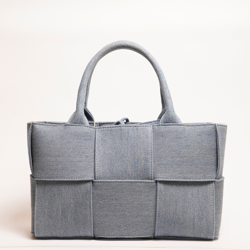 Bottega Veneta 丹寧編織托特包(Arco Tote)-0