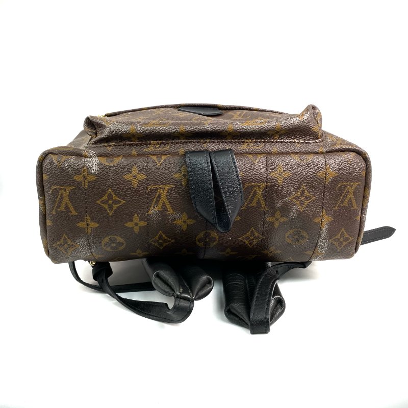△ Louis Vuitton 路易威登 Palm Springs Brown Coated Canvas Monogram Backpack M41561 啡色塗層帆布經典花紋背包 M41561 -257021913-4