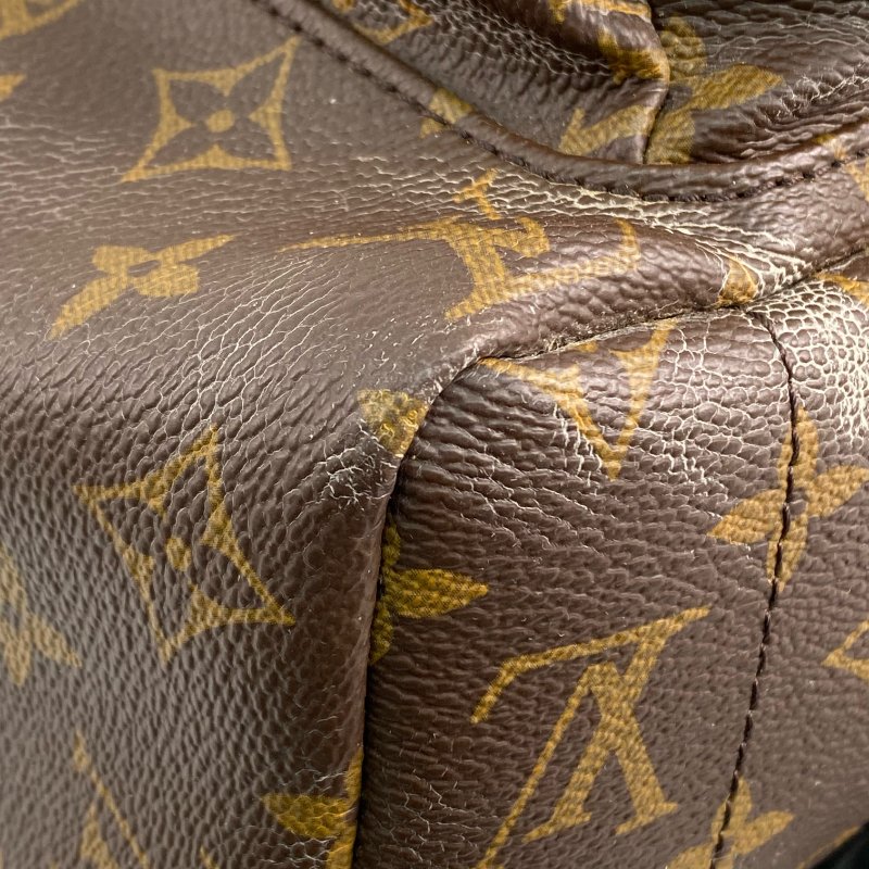 △ Louis Vuitton 路易威登 Palm Springs Brown Coated Canvas Monogram Backpack M41561 啡色塗層帆布經典花紋背包 M41561 -257021913-8
