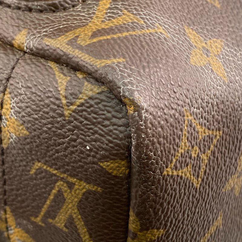 △ Louis Vuitton 路易威登 Palm Springs Brown Coated Canvas Monogram Backpack M41561 啡色塗層帆布經典花紋背包 M41561 -257021913-9