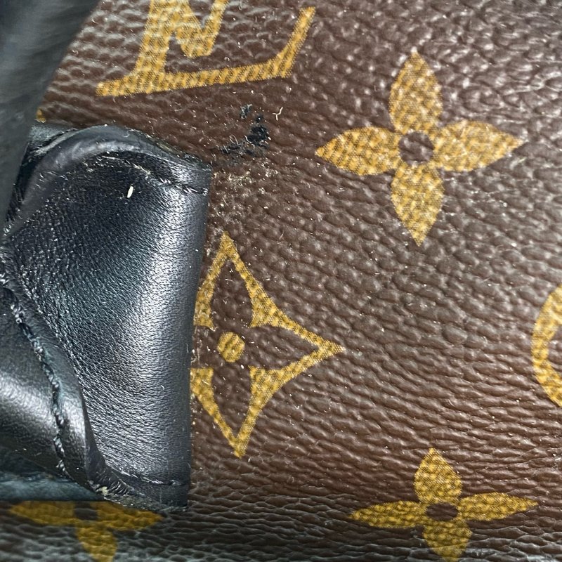 △ Louis Vuitton 路易威登 Palm Springs Brown Coated Canvas Monogram Backpack M41561 啡色塗層帆布經典花紋背包 M41561 -257021913-21