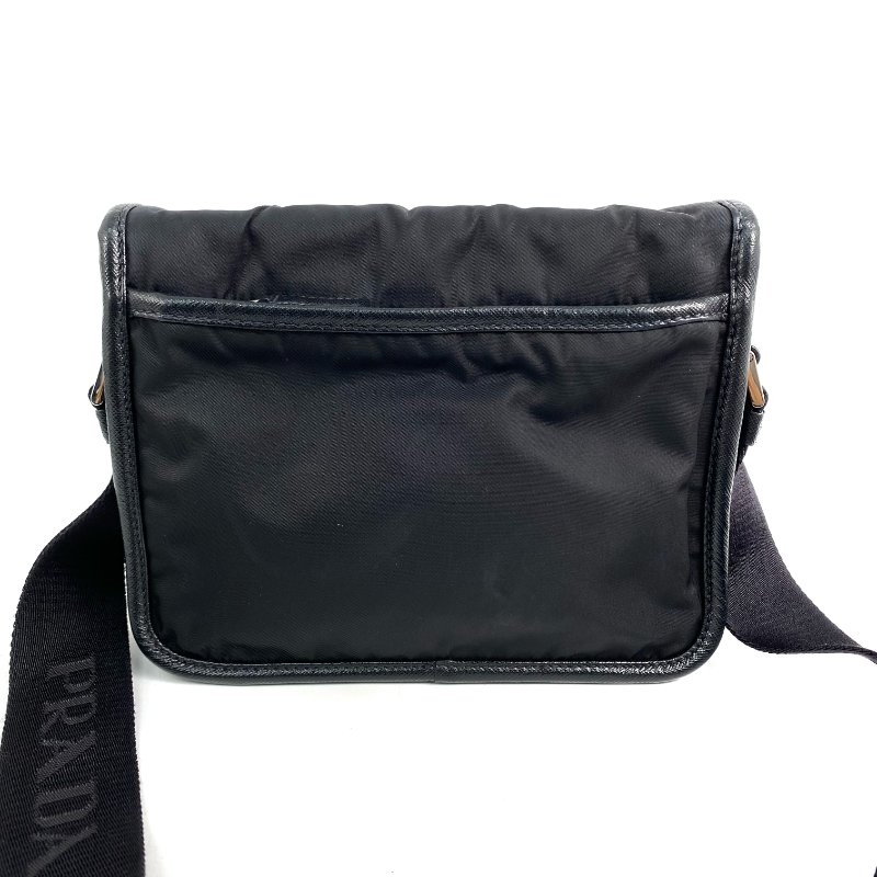 △ Prada 普拉達 Black Re-Nylon Shoulder Bag 2VD034 黑色再生尼龍肩背袋 2VD034 -257021824-2
