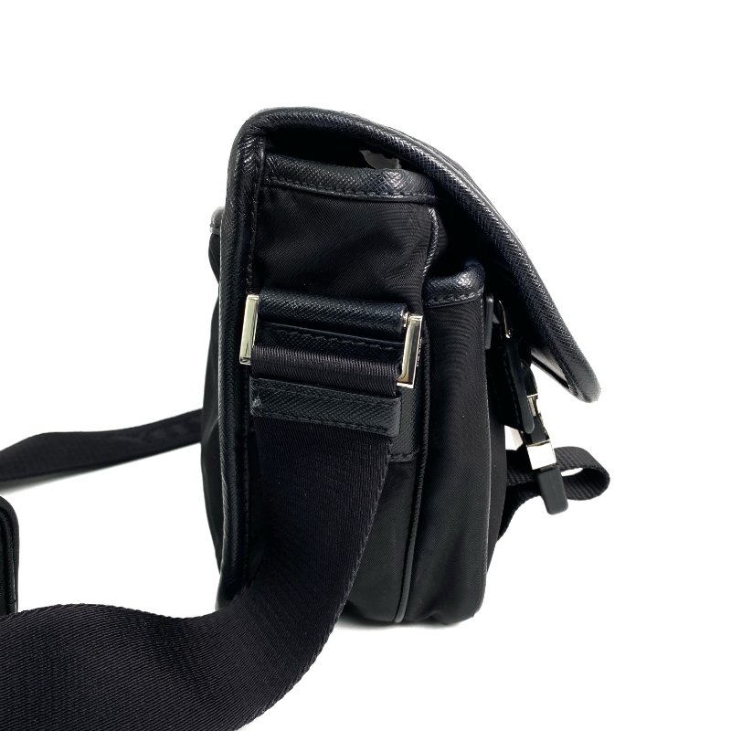 △ Prada 普拉達 Black Re-Nylon Shoulder Bag 2VD034 黑色再生尼龍肩背袋 2VD034 -257021824-4