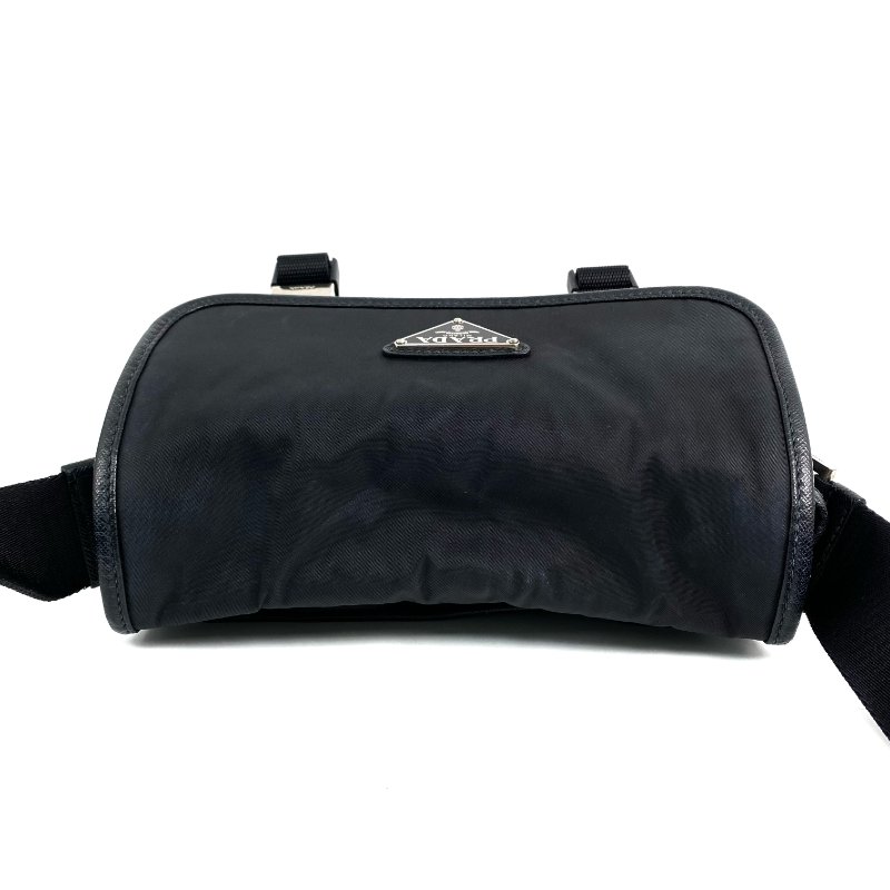 △ Prada 普拉達 Black Re-Nylon Shoulder Bag 2VD034 黑色再生尼龍肩背袋 2VD034 -257021824-6