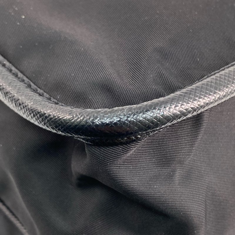 △ Prada 普拉達 Black Re-Nylon Shoulder Bag 2VD034 黑色再生尼龍肩背袋 2VD034 -257021824-10