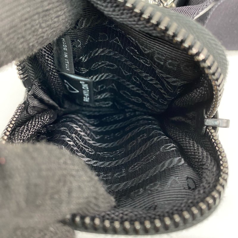 △ Prada 普拉達 Black Re-Nylon Shoulder Bag 2VD034 黑色再生尼龍肩背袋 2VD034 -257021824-20