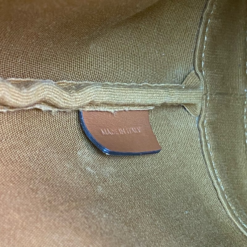 △Celine思琳 Brown Coated Canvas Triomphe Bucket Bag 啡色塗層帆布水桶袋 -257021823-14