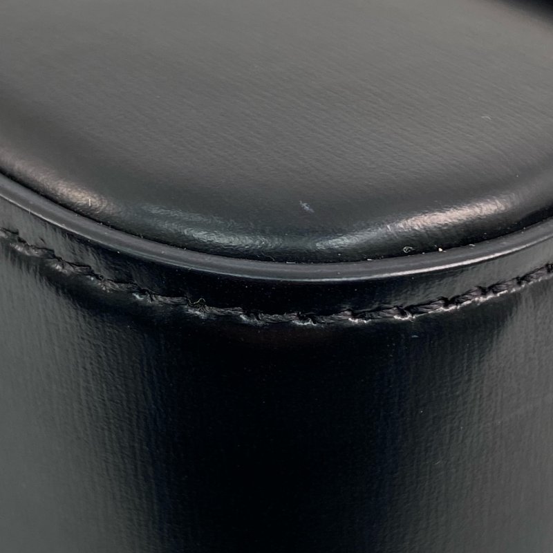 △ Celine 思琳 Black Calfskin Triomphe Shoulder Bag 黑色小牛皮肩背袋 -257021930-8