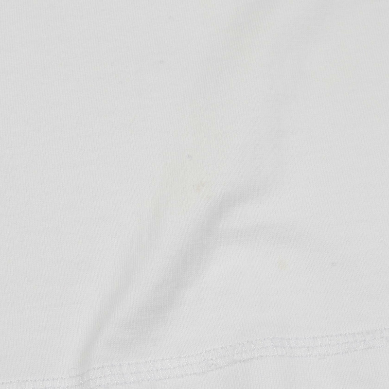 愛馬仕馬賽克H刺繡短袖T卹 3E4620DL 純棉 白色 #42 二手-4