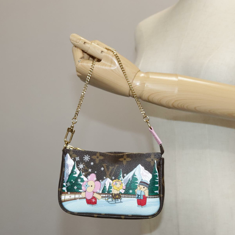 【日本直送】路易威登 Monogram Vivienne 迷你手拿包配件 M82623 LV 正品 111162A-24