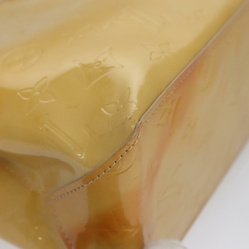 【日本直送】路易威登 Monogram Vernis Reade PM 手提包 米色 M91334 LV 正品 111703-8