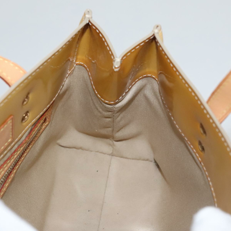 【日本直送】路易威登 Monogram Vernis Reade PM 手提包 米色 M91334 LV 正品 111703-17