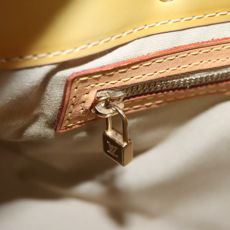 【日本直送】路易威登 Monogram Vernis Reade PM 手提包 米色 M91334 LV 正品 111703-19