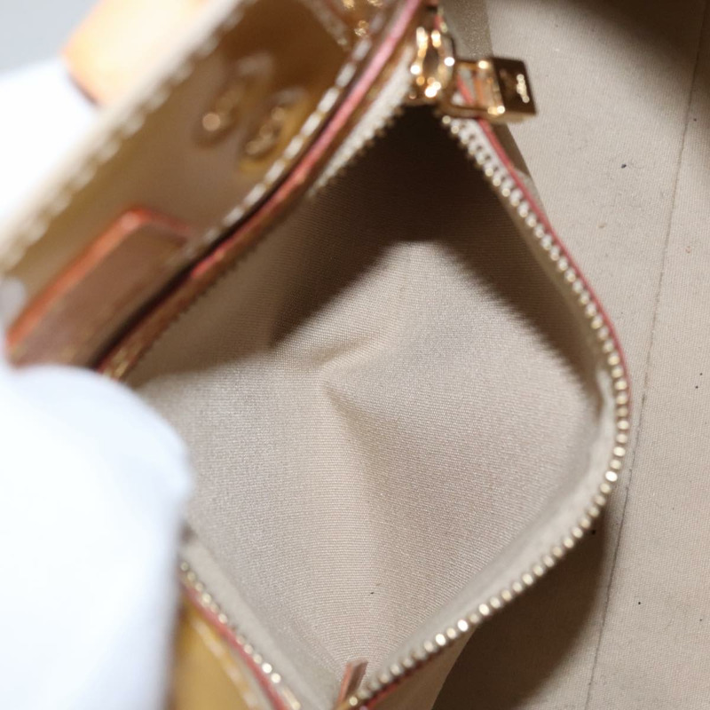 【日本直送】路易威登 Monogram Vernis Reade PM 手提包 米色 M91334 LV 正品 111703-20