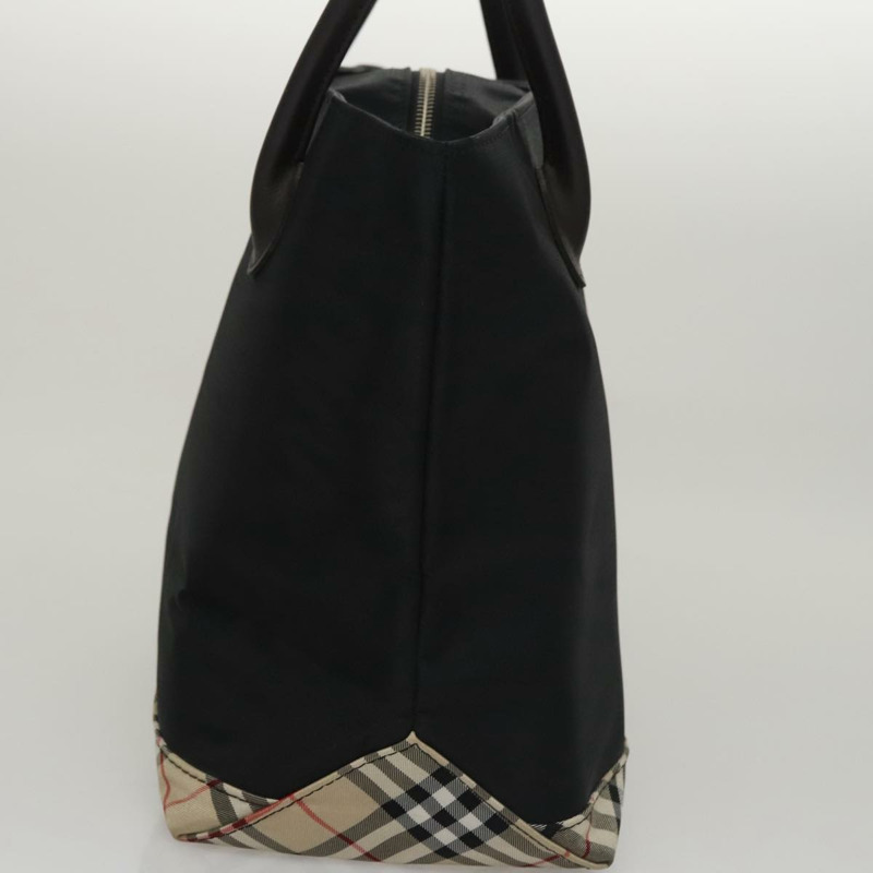 【日本直送】Burberrys Blue Label 尼龍黑色手提包 正品 111813-3