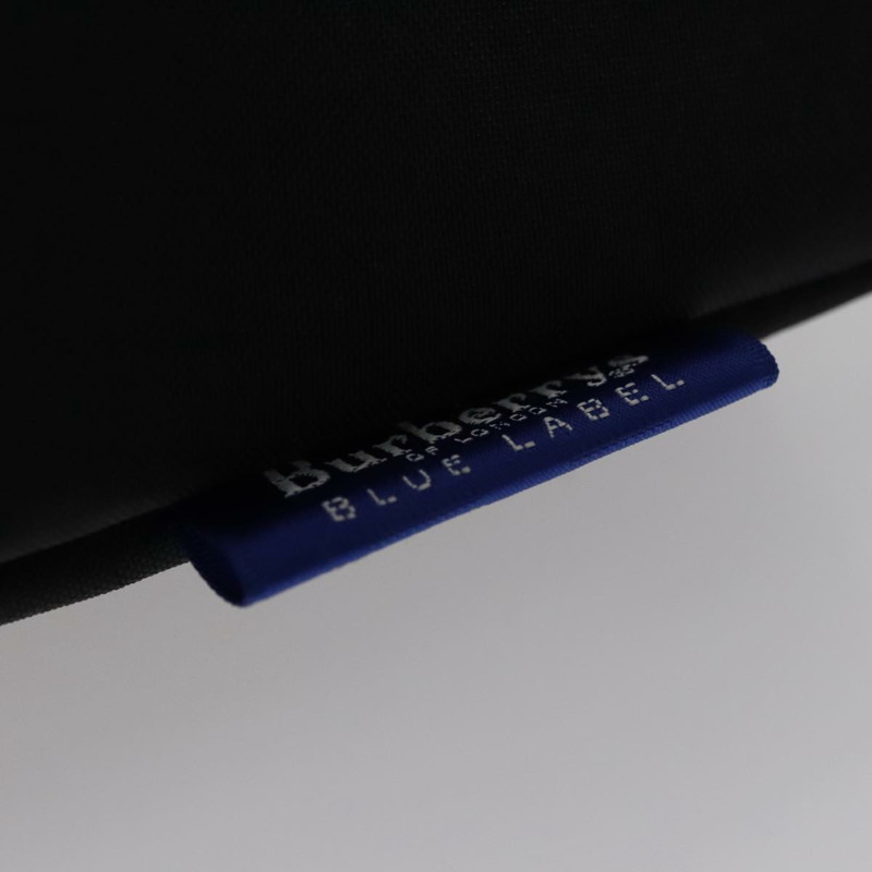 【日本直送】Burberrys Blue Label 尼龍黑色手提包 正品 111813-9