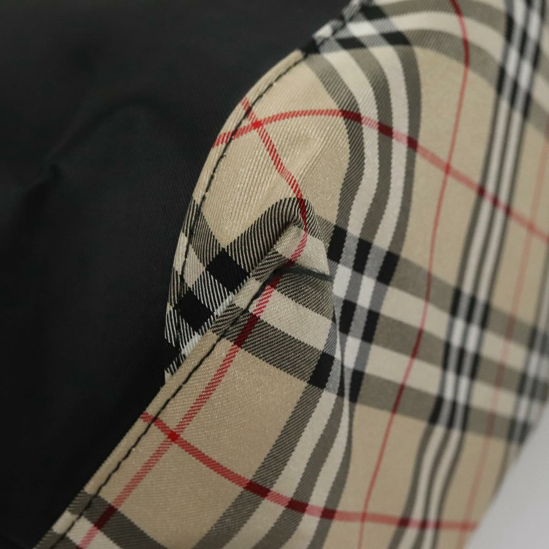 【日本直送】Burberrys Blue Label 尼龍黑色手提包 正品 111813-13