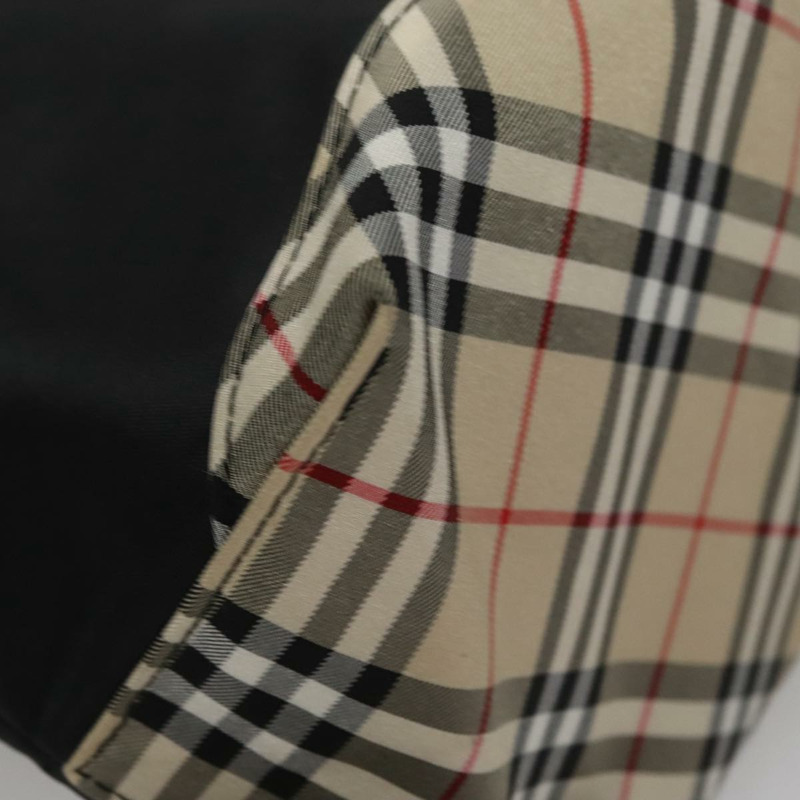 【日本直送】Burberrys Blue Label 尼龍黑色手提包 正品 111813-15