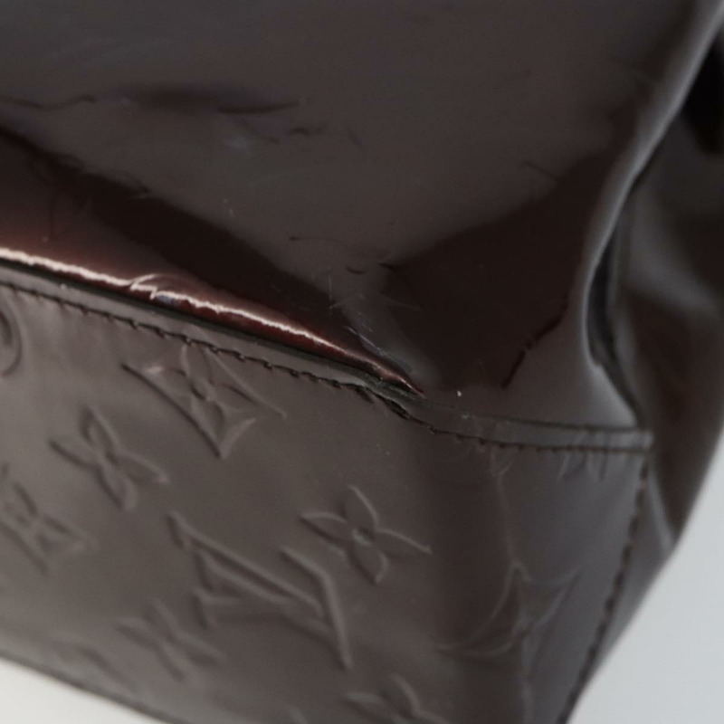 【日本直送】路易威登 Monogram Vernis Reade PM 手提包 Amarante M91993 LV Auth 145210-8