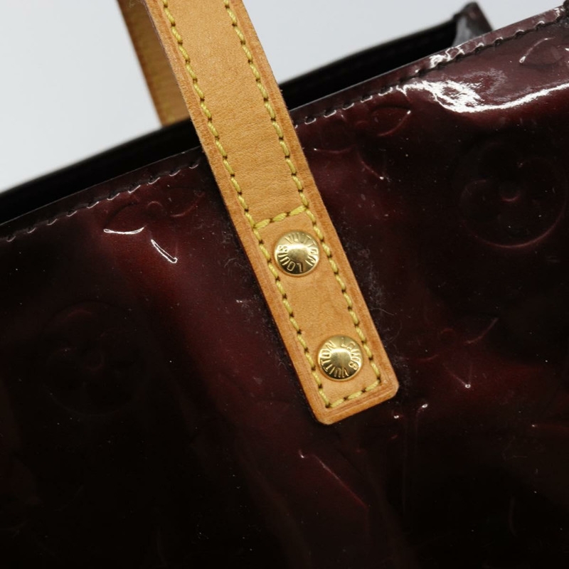 【日本直送】路易威登 Monogram Vernis Reade PM 手提包 Amarante M91993 LV Auth 145210-9