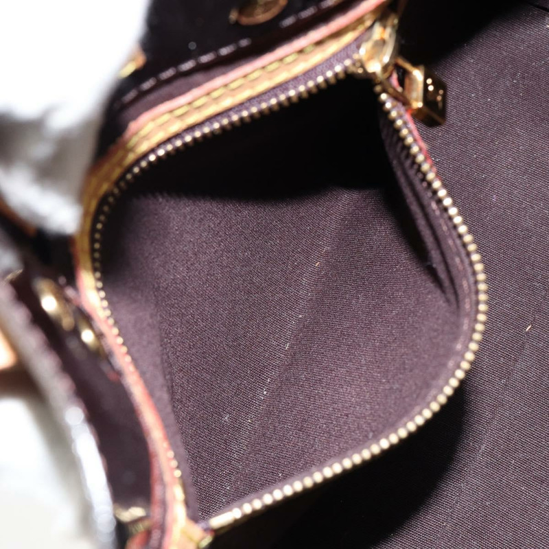 【日本直送】路易威登 Monogram Vernis Reade PM 手提包 Amarante M91993 LV Auth 145210-19