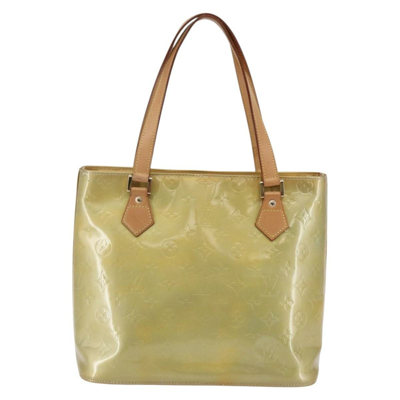 【日本直送】路易威登 Monogram Vernis Houston 手提包 灰色 M91053 LV 正品 146208-1