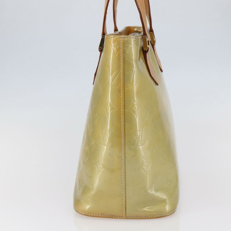 【日本直送】路易威登 Monogram Vernis Houston 手提包 灰色 M91053 LV 正品 146208-3