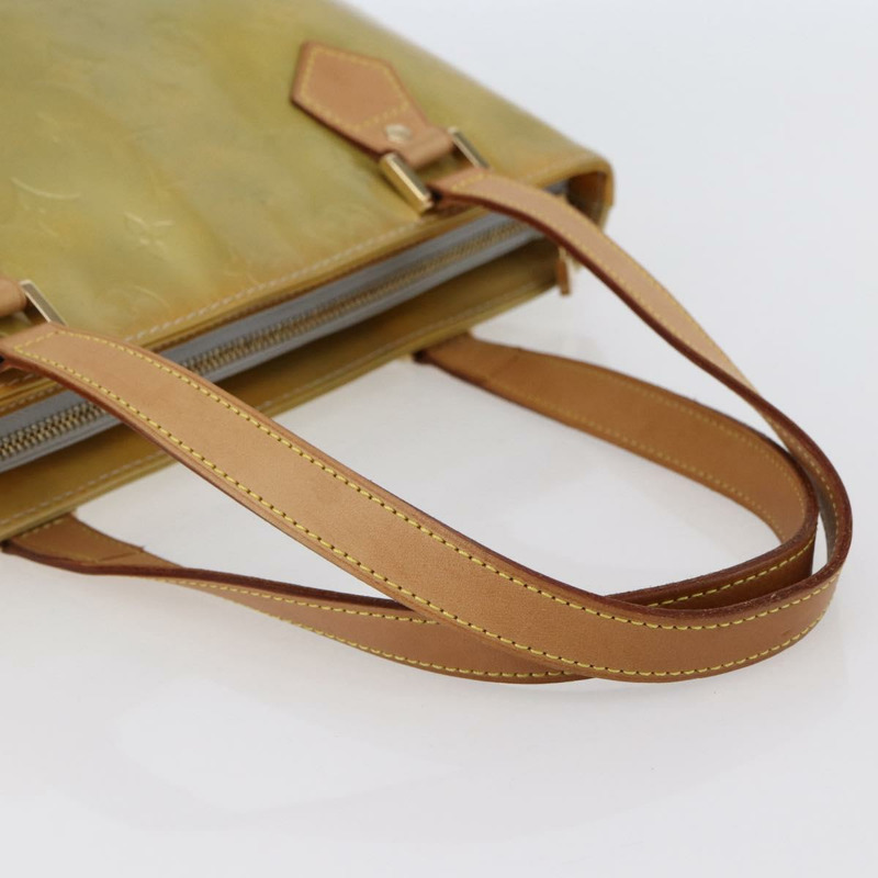 【日本直送】路易威登 Monogram Vernis Houston 手提包 灰色 M91053 LV 正品 146208-6