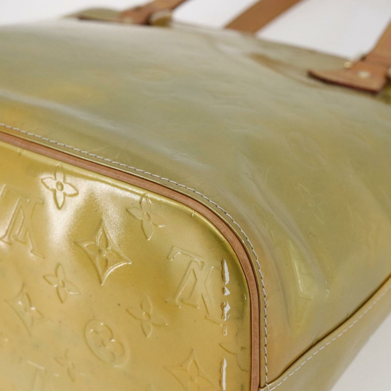 【日本直送】路易威登 Monogram Vernis Houston 手提包 灰色 M91053 LV 正品 146208-14