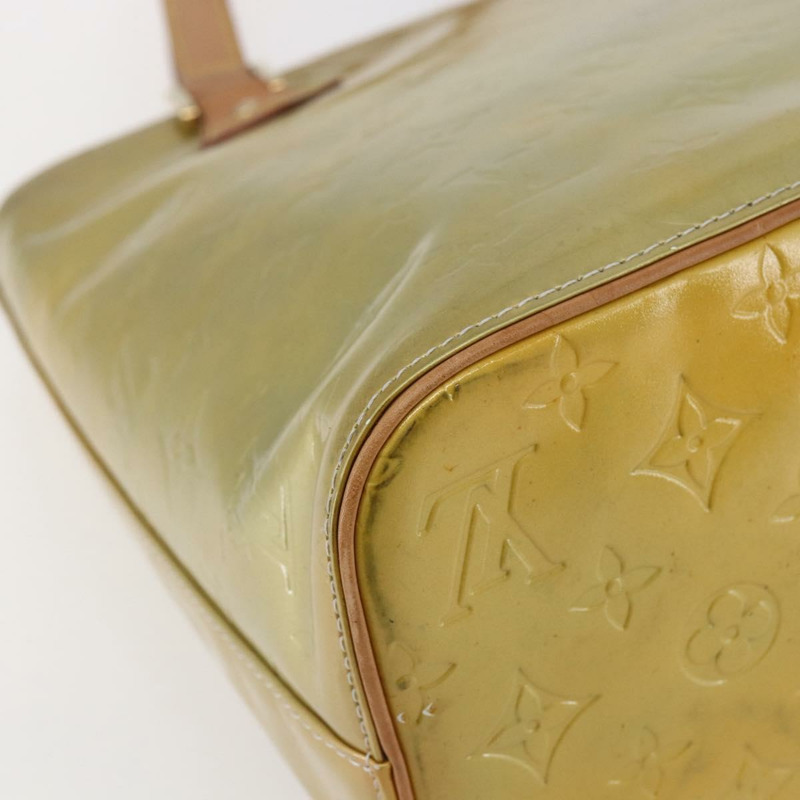 【日本直送】路易威登 Monogram Vernis Houston 手提包 灰色 M91053 LV 正品 146208-15