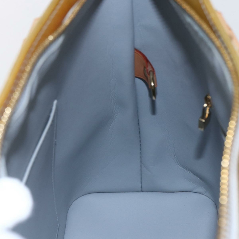 【日本直送】路易威登 Monogram Vernis Houston 手提包 灰色 M91053 LV 正品 146208-18