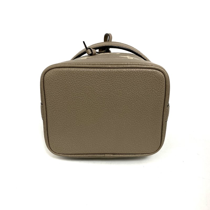 △ Louis Vuitton 路易威登 Nano Noé Beige Calfskin Monogram 2Way Bag M46291 淺褐色小牛皮經典花紋兩用袋 M46291 -257021920-9