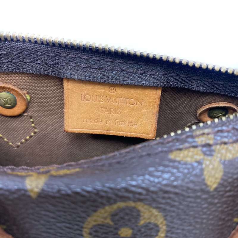 △ Louis Vuitton 路易威登 Nano Speedy Brown Coated Canvas Monogram 2Way Bag 啡色塗層帆布經典花紋迷你兩用袋 - 257021720-18