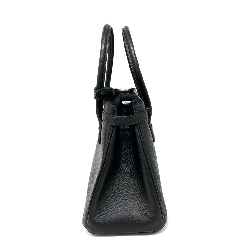 ☆ Maison Margiela MM6 Black Calfskin 5AC 2Way Bag 黑色小牛皮兩用袋 - 257021779-4