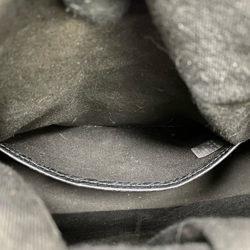 ☆ Maison Margiela MM6 Black Calfskin 5AC 2Way Bag 黑色小牛皮兩用袋 - 257021779-15