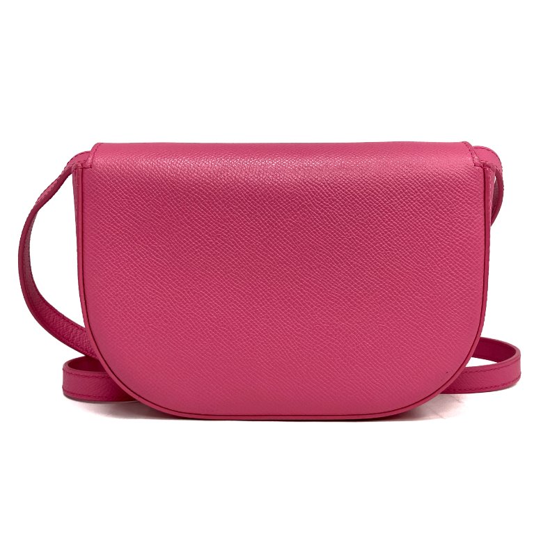 ☆Balenciaga巴黎世家 Pink Calfskin Shoulder Bag 粉紅色小牛皮肩背袋 -257021632-2