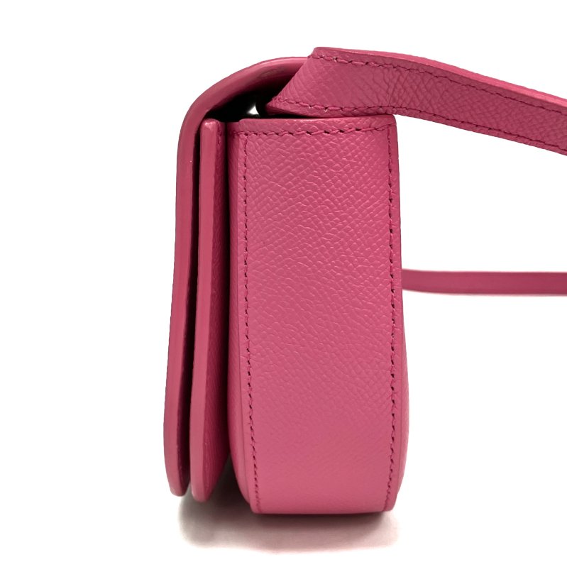 ☆Balenciaga巴黎世家 Pink Calfskin Shoulder Bag 粉紅色小牛皮肩背袋 -257021632-3
