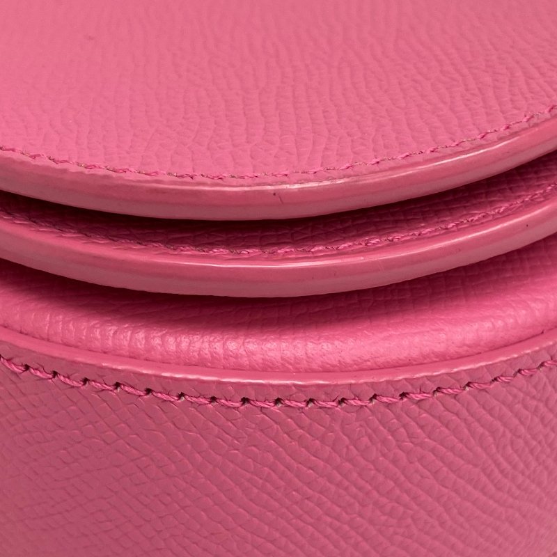 ☆Balenciaga巴黎世家 Pink Calfskin Shoulder Bag 粉紅色小牛皮肩背袋 -257021632-10