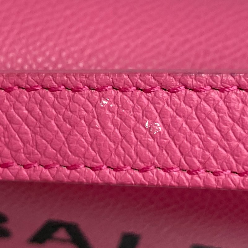 ☆Balenciaga巴黎世家 Pink Calfskin Shoulder Bag 粉紅色小牛皮肩背袋 -257021632-15