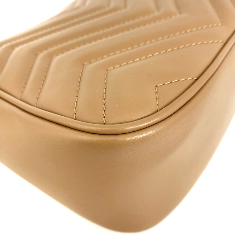 ☆Gucci古馳 Light Brown Calfskin 2Way Bag 739681 淺棕色小牛皮兩用袋739681 -257021821-13