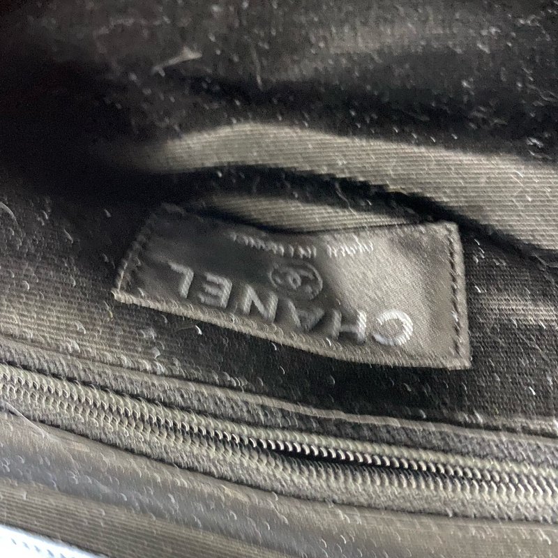 △ Chanel 香奈兒 Blue Rabbit Fur Tote Bag No.5 藍色兔毛托特袋 No.5 -257021578-17