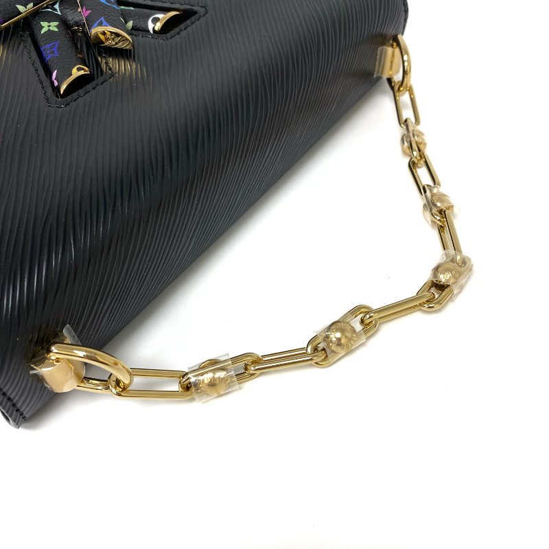 △ Louis Vuitton 路易威登 Twist MM Slim Black Epi Leather 2Way Bag M13243 黑色Epi皮革兩用袋 M13243 -257021495-14