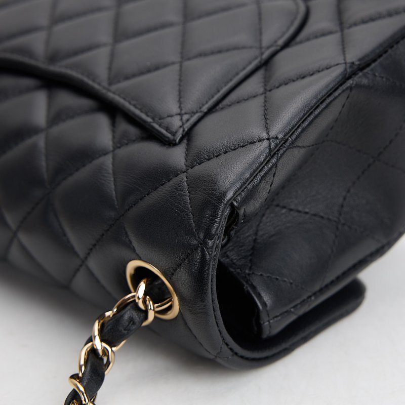 二手Chanel Cf20黑金/芯片款-5