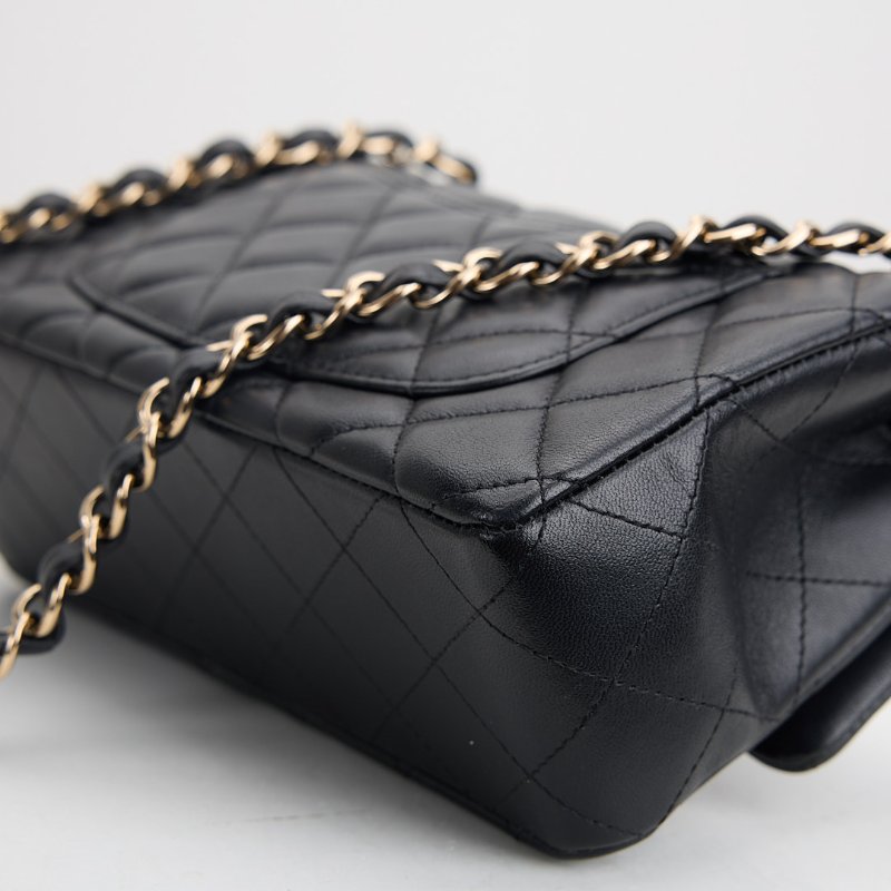 二手Chanel Cf20黑金/芯片款-8