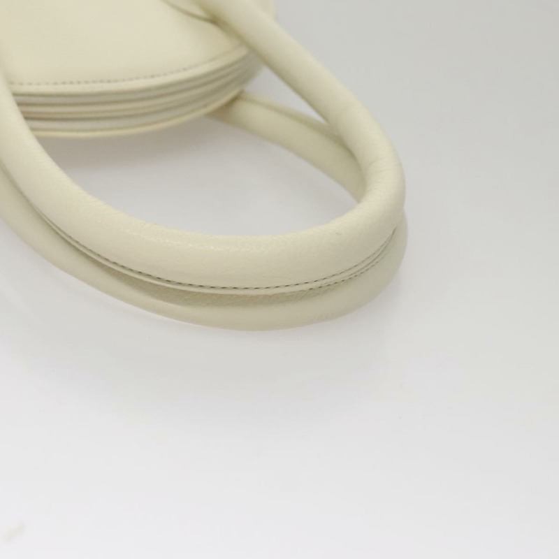 【日本直送】SAINT LAURENT 白色真皮手提包 正品 yk16838-6