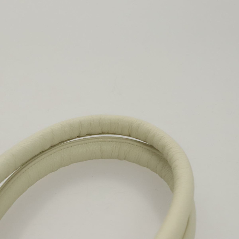 【日本直送】SAINT LAURENT 白色真皮手提包 正品 yk16838-7